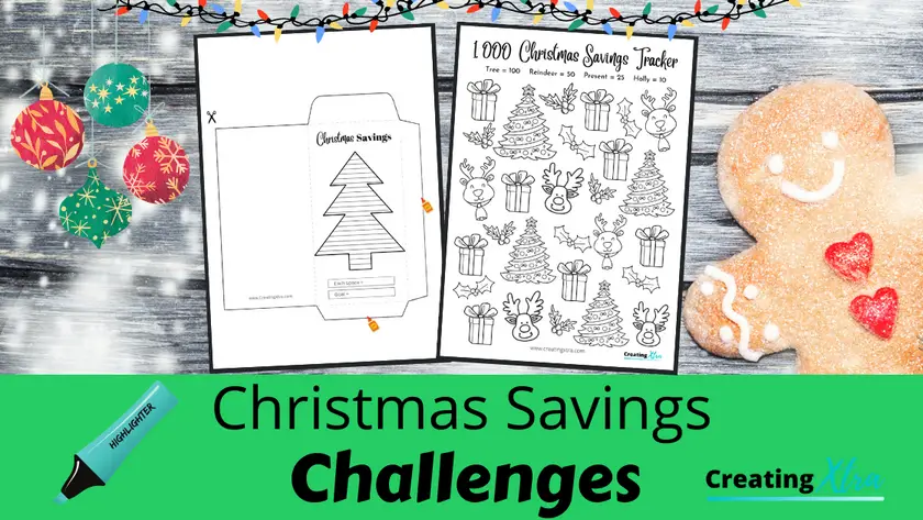 Christmas savings challenges